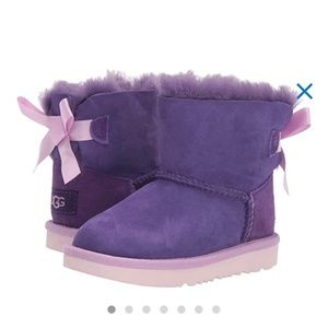 UGG Kids Mini Bailey Bow Boots